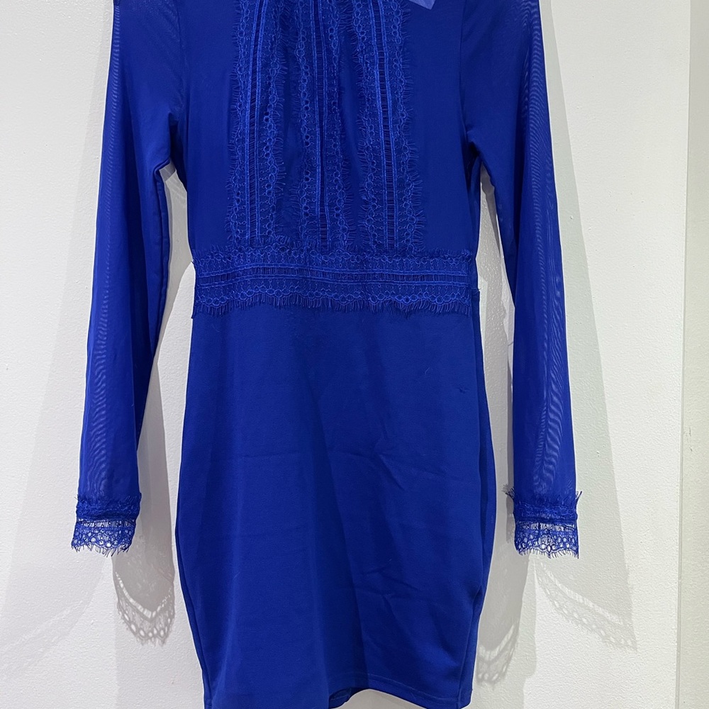 Windsor blue mini short long sleeve - Picture 4 of 5